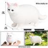Трансграничная когнитивная фигурка кошки: Короткошерстный, Черно-белый котенок, Модель кошки персидской и рэгдолл