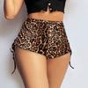 Summer Women Sports Yoga Shorts Sexy Skinny Printed Short Pants