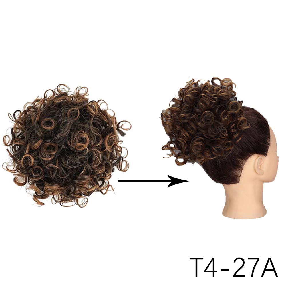 XINRAN Волосы Пучок Синтетический Эластичный Шнурок Свободная Волна Кудрявый Конский Хвост Наращивание Волос Беспорядочный Пучок Волосы Часть Для Женщин Ежедневное Использование