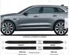 Jaguar F-PACE — ЧЕРНЫЕ Молдинги боковых дверей