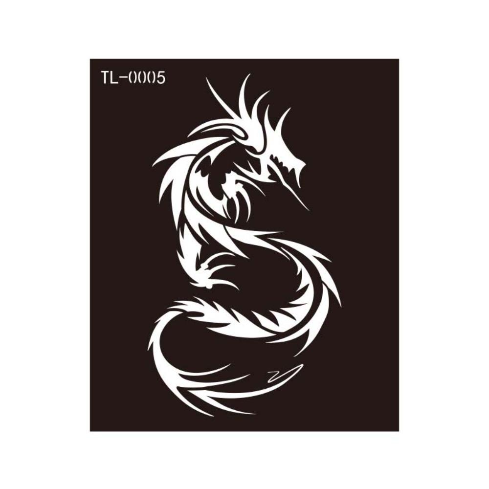 Mehndi Stickers Henna Tattoo Template Fake Tattoo Decals Body Art Sticker Men/Women