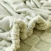 Winter Warm Fitted Bed Sheet Taff Velvet Fleece Bed Linen Single/Double/King/Queen Size Plush Mattress Cover Thick Bed Cover
