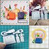 Shopping Bag and Wine Bottle Metal Cutting Dies Stencil for DIY Scrapbooking Photo Album Embossing Paper Cards Crafts Diecuts