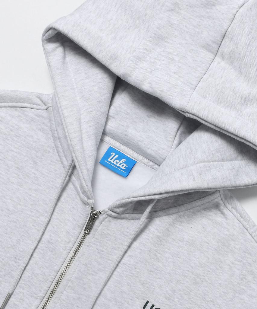 UCLA Unisex Ucla Fleece-Lined Full-Zip Hoodie [L-M-Grey](Uc1Ltk4)