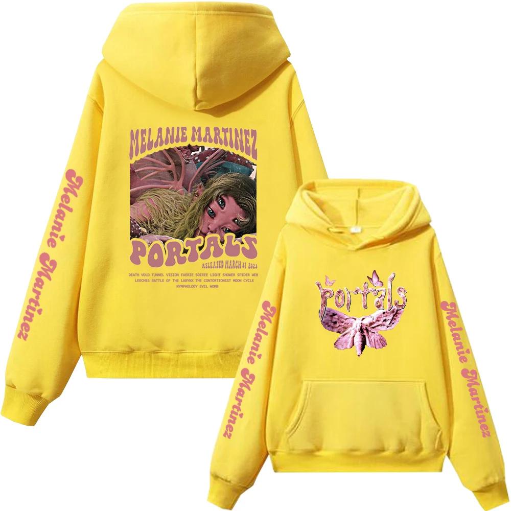 Melanie Martinez Portals Hoodies Print Men Woman Hip Hop Hoodie Hooded Sweatshirts Harajuku Pullovers Unisex Sports Suit Clothing