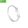 Couple Rings Adjustable Angel Wings Ring Stainless Steel Cute For Women Fashion Jewelry Wedding Gifts