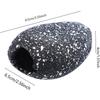 Cichlid Stones Aquarium Ceramic Rock Cave Ornament Decor for Fish Tank Pond
