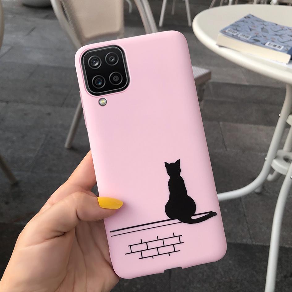 Чехол для Samsung Galaxy A12 Чехол для Samsung A42 5G Милое Сердечко Задняя крышка Fundas Для Samsung A 12 SM-A125F SM-A426B A 42 5G Чехлы для телефона