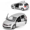1/36 Volkswagen Golf 6 GTI Игрушечная машинка Литая Миниатюрная модель Внедорожник С механизмом оттяжки Открывающиеся двери Образовательная Коллекция Подарок Ребенок