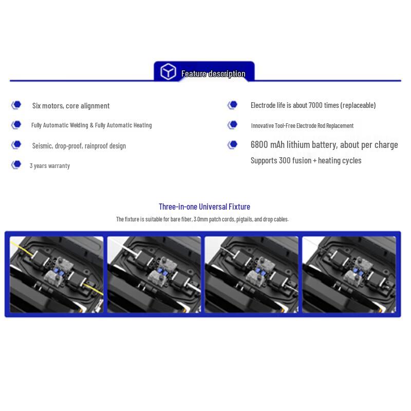 DIGFOR KL-820 Fully Automatic Fiber Optic Fusion Splicer