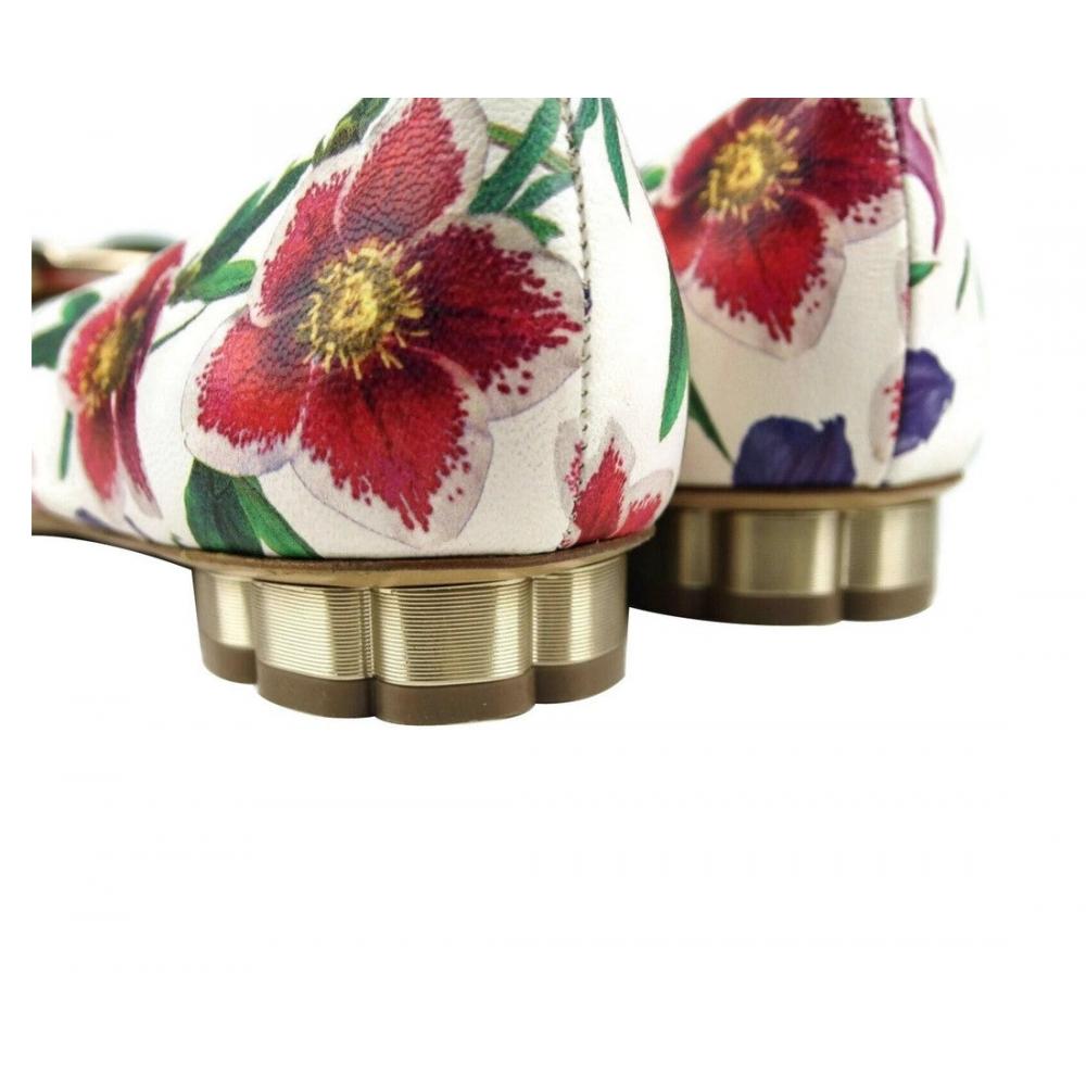 Salvatore Ferragamo Women S     Leather flatS Multicolor