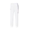 Штаны мужские спортивные трикотажные с эластичными манжетами Li Ning Color Block, стандартные, белые AKLTE57-3