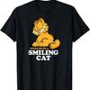 Гарфилд - Никогда не доверяй улыбающемуся коту Саркастическая графическая футболка