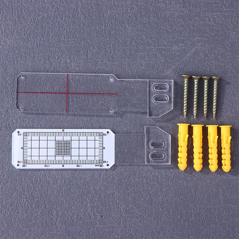Прозрачный акриловый монитор трещин, точный инструмент для записи мониторинга трещин, прибор для измерения трещин для мониторинга трещин стен