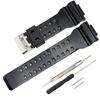 Сменный ремешок для часов G-Shock для Casio G-Shock GLS-8900/GW-8900/GA-110/GA-100C/GA-120/GD-110/GLS-100 (Ярко черный)