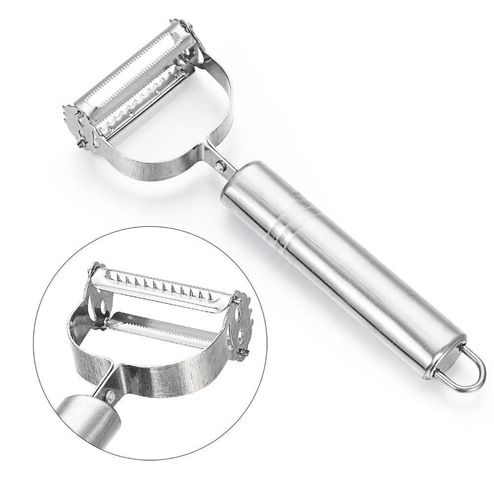 Double-Head Vegetable Fruit Peeler Stainless Steel Grater Slicer Tool  Cucumber Potato Carrot