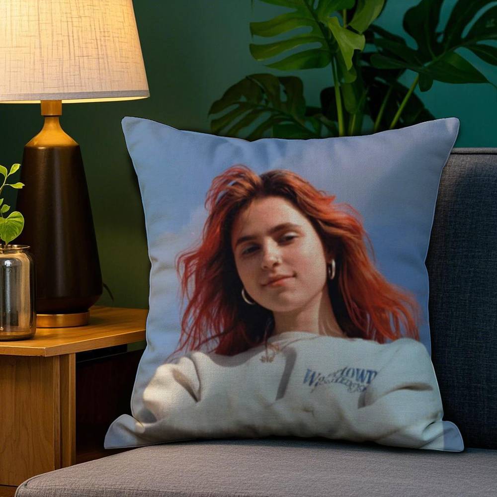 Singer C-Clairo Чехол для подушки-игрушки Диван Гостиная Спальня Двусторонний принт Квадратная подушка Подушка для сна Чехол для подушки