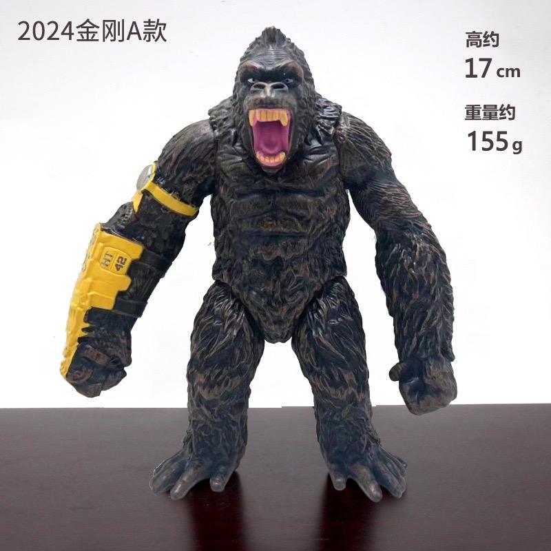 Фигурка Годзиллы против Кинг-Конга, фигурка аниме, Gulian Runaway Rabid Godzilla, мягкий клей из АБС-пластика, кукла-монстр, модель, украшения, игрушки