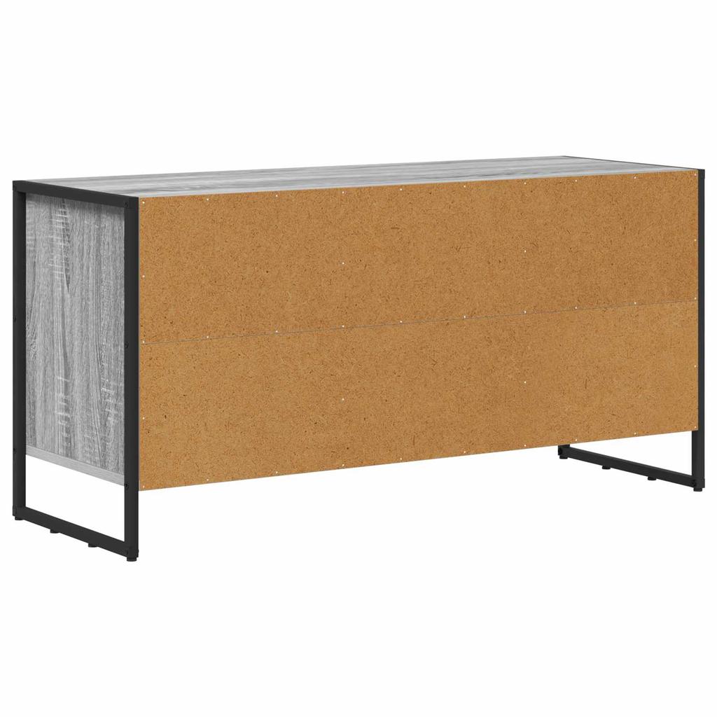 TV Stand 100 x 36 x 49.5 cm Grey Sonoma Engineered Wood