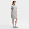 FILA ORIGINALE Short Sleeved Dress Women's Medium Heather Gray F51W529316F-MG