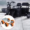Vehicle Dolly Tyre Blowout Booster Solid Carbon Steel Bicycle Emergency Tyre Booster Scooter Tyre Burst Trailer for Bike