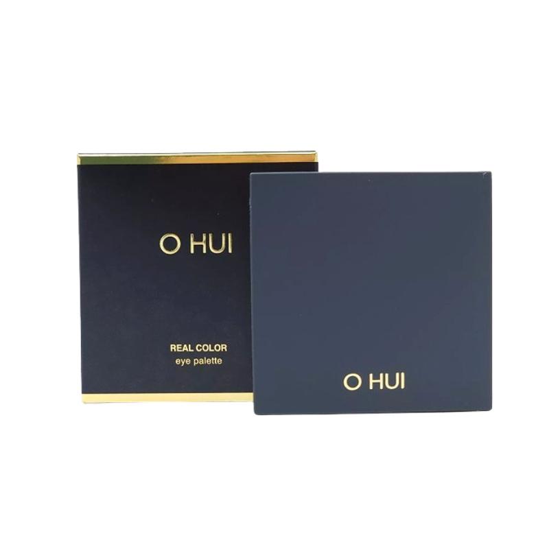Ohui Палетка теней для век Real Color 5.4г - 01 Бежевый момент | Корейский макияж глаз | Мягкие матовые и мерцающие нейтральные тона | Палетка для ежедневного использования, стойкая