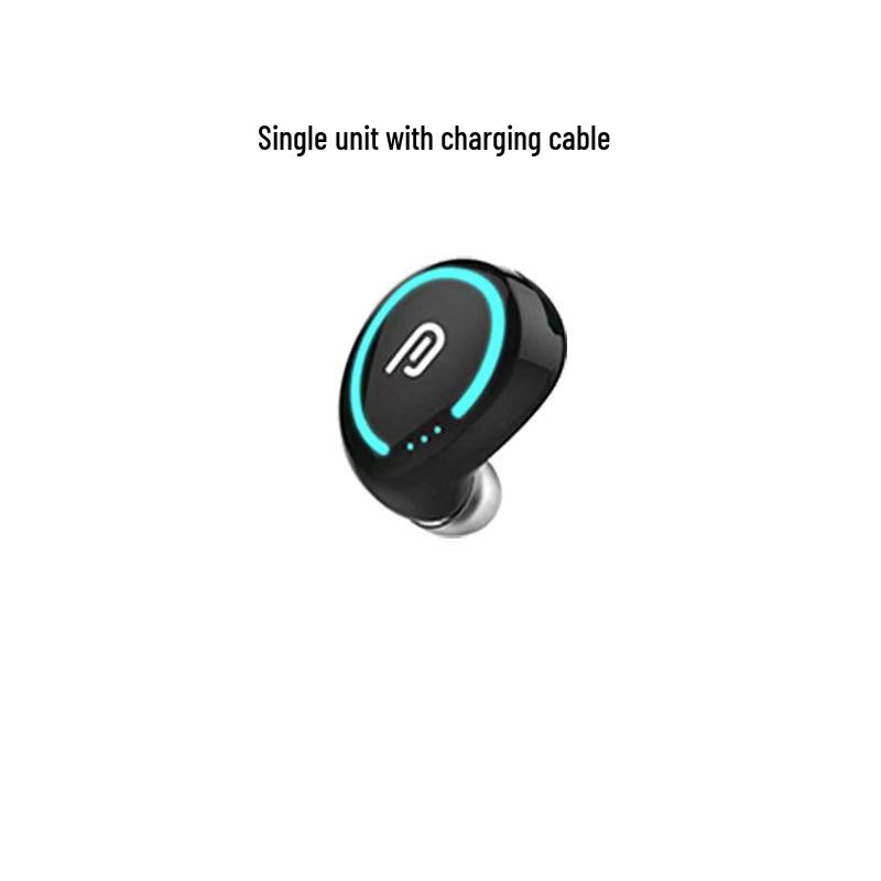 B8 Мини-невидимые TWS Bluetooth-наушники с шумоподавлением и зарядным кейсом