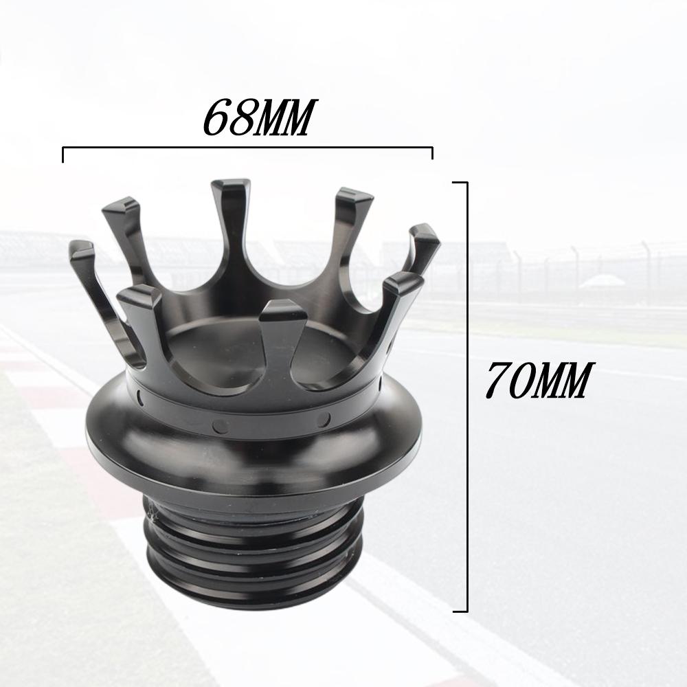 Для Harley Sportster 1200 883 Touring Road King Dyna Softail Аксессуары для мотоциклов Крышка топливного бака Корона Бак для хранения топлива