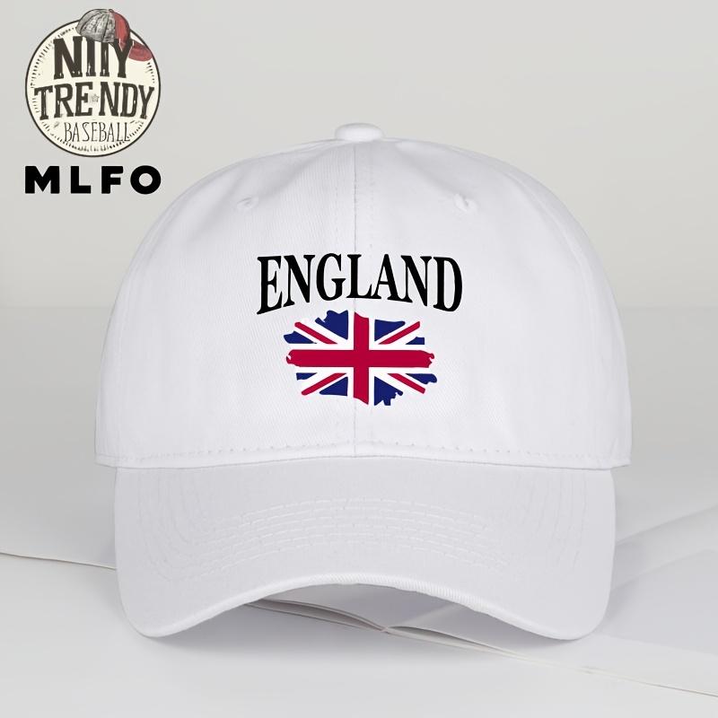 Легкая регулируемая бейсболка с принтом ENGLAND Классическая удобная кепка SoftTop с дизайном национального флага Bre