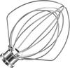 K45WW Dishwasher Safe Whisk For KitchenAid 4.5 Quart and 5 QT Tilt-Head Stand Mixer 6 Wires Whip Egg Heavy Cream Beater