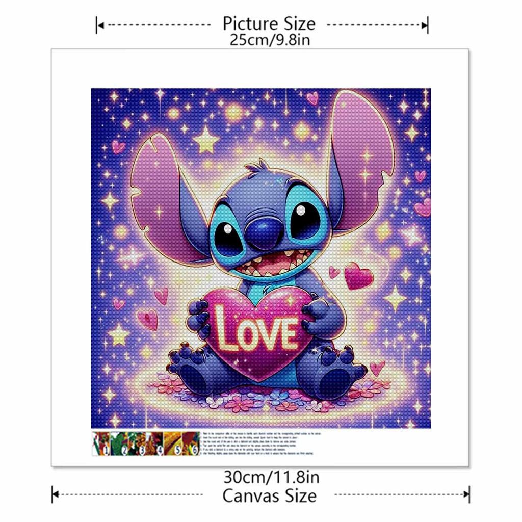 5D DIY Diamond Painting Decorative Love Stitch Full Round Drill Scenery Diamond Embroidery Cross Stitch Kits Home Decor Gift