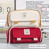 Multi-function Stationery Case Canvas Pen Case Creative Storage Bag  Student School Supplies