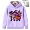 Kpop Demon Hunter Derpy Tiger Hoodie Kids Clothes Princess Girls Clothing Fashion Boys Spring Autumn Sweatshirt Child Tops