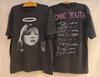 SONIC YOUTH Винтажная футболка группы 90-х ПЕРЕПЕЧАТКА