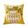 Pillowcase 45x45 Jug with Flowers Bouquet Decorative