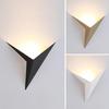 Indoor Wall Lamps Nordic Style Modern Triangle Shape LED Wall Lamps Living Room Lights 3W AC85-265V Simple Lighting