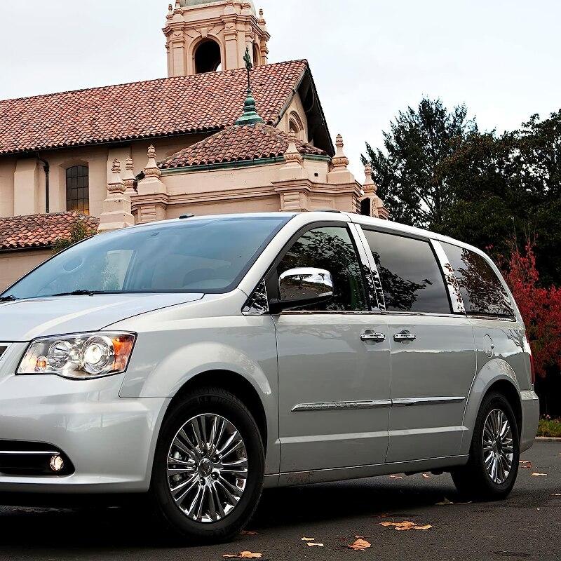 Для Dodge Grand Caravan 2008-2020/CHRYSLER Town&Country 2008-2016 стойки автомобиля, обшивка двери, окна, наклейки, Стайлинг