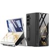 Samsung Z FOLD7 Folding Mobile Phone Case Z Fold7 Pen Slot Leather Case Flip Glass Protective Cover