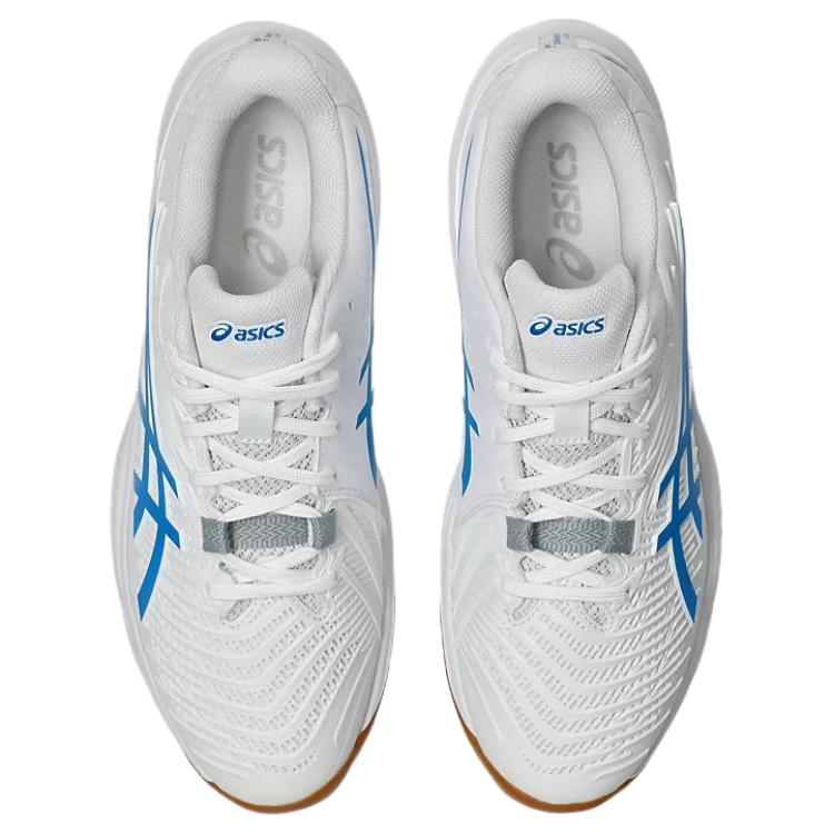 Men's Sneakers ASICS COURT CONTROL FF 4 Badminton Shoes Unisex Low-top White/Provisional Blue