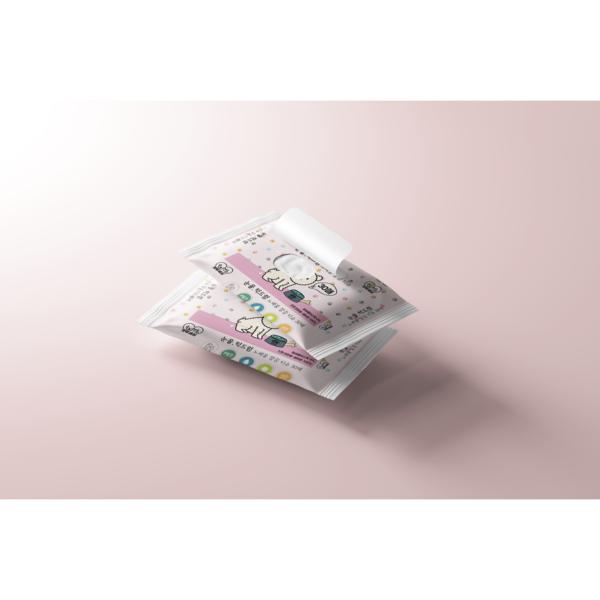 Влажные салфетки для домашних животных Pet to World, 100% натуральные очищающие салфетки для собак, портативные 30 листов, 12 упаковок, корейский шампунь для домашних животных