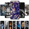 Для OnePlus Ace 5 Racing Case Волк Лев Тигр Кошка Силикон ТПУ Мягкая Задняя Крышка Чехол Для OnePlus Nord CE5 Чехол Ударопрочный Корпус