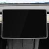 Car Navigation Screen Silicone Frame for Tesla Model 3/Y Perfect Fit Center Console Display Screen Protector Cover Car Interior Accessories
