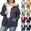 Women Trench Coat Open Front Cardigan Jacket Coat Shawl Cape Cloak Mantle Plus