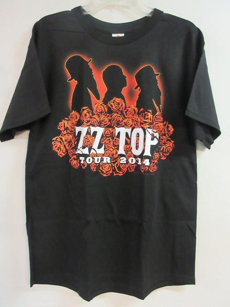 ZZ TOP OFFICIAL MERCH ROSES 2014 TOUR BAND CONCERT MUSIC LARGE Unisex T-Shirt