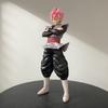 27 см Аниме Фигурка Dragon Ball Супер Сайян Черный Замасу Маска Гоку Фигурка Действия Модель Статуэтка Игрушки Коллекция Украшение Подарок