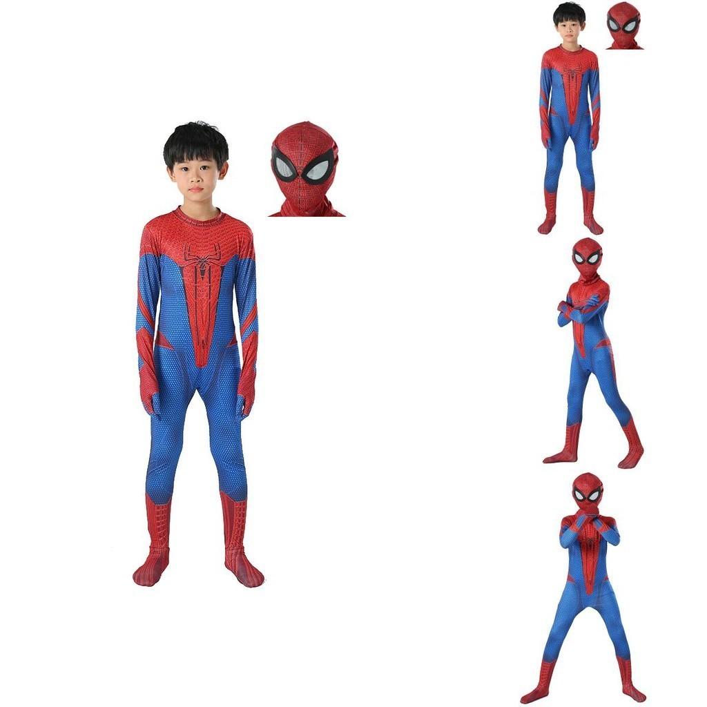 Lightweight And Breathable Spiderman Cosplay Bodysuit Outfit For Adults
