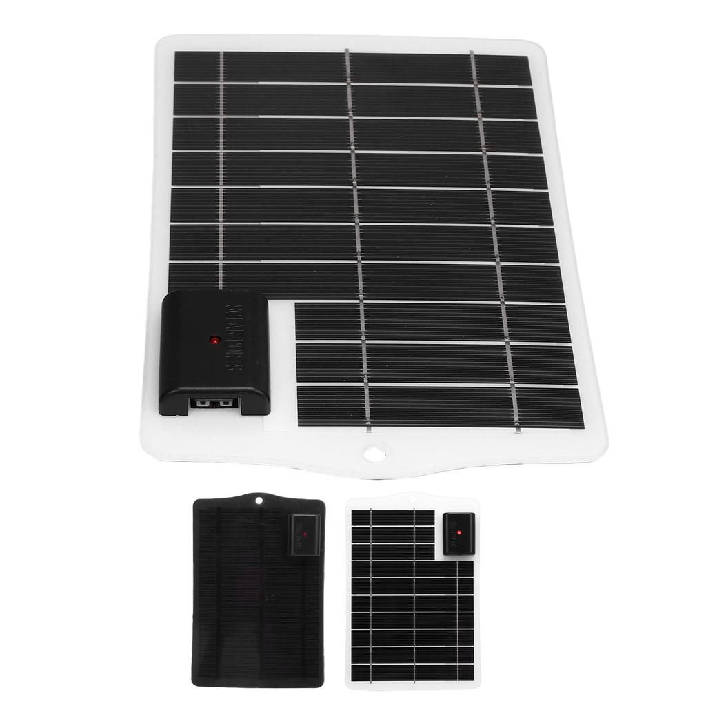 7W Solar Panel  Monocrystalline Silicon Portable Small Solar Panel for Outdoor Emergency Solar Charging Panel