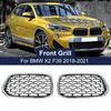 Алмазные передние решетки радиатора замена решетки радиатора для BMW X2 F39 2018 Meteor Style высококачественный ABS-пластик