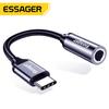 Essager USB Type-C To 3.5 Mm Jack Female Adapter for Headphone Headset Type C To 3.5mm Aux Audio Cable for Xiaomi Samsung Huawei