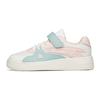 Youth Mesh Velcro Durable Low-Top Kids Skate Shoes Kids Sneaker White Pink Green A332118000C-6